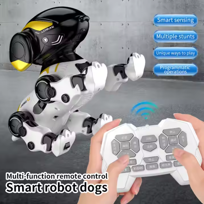 Smart Robot Dog with Voice Control & Tricks