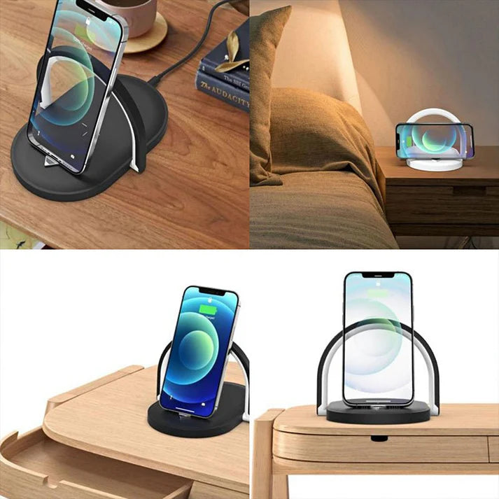 15W Wireless Charger with Night Light