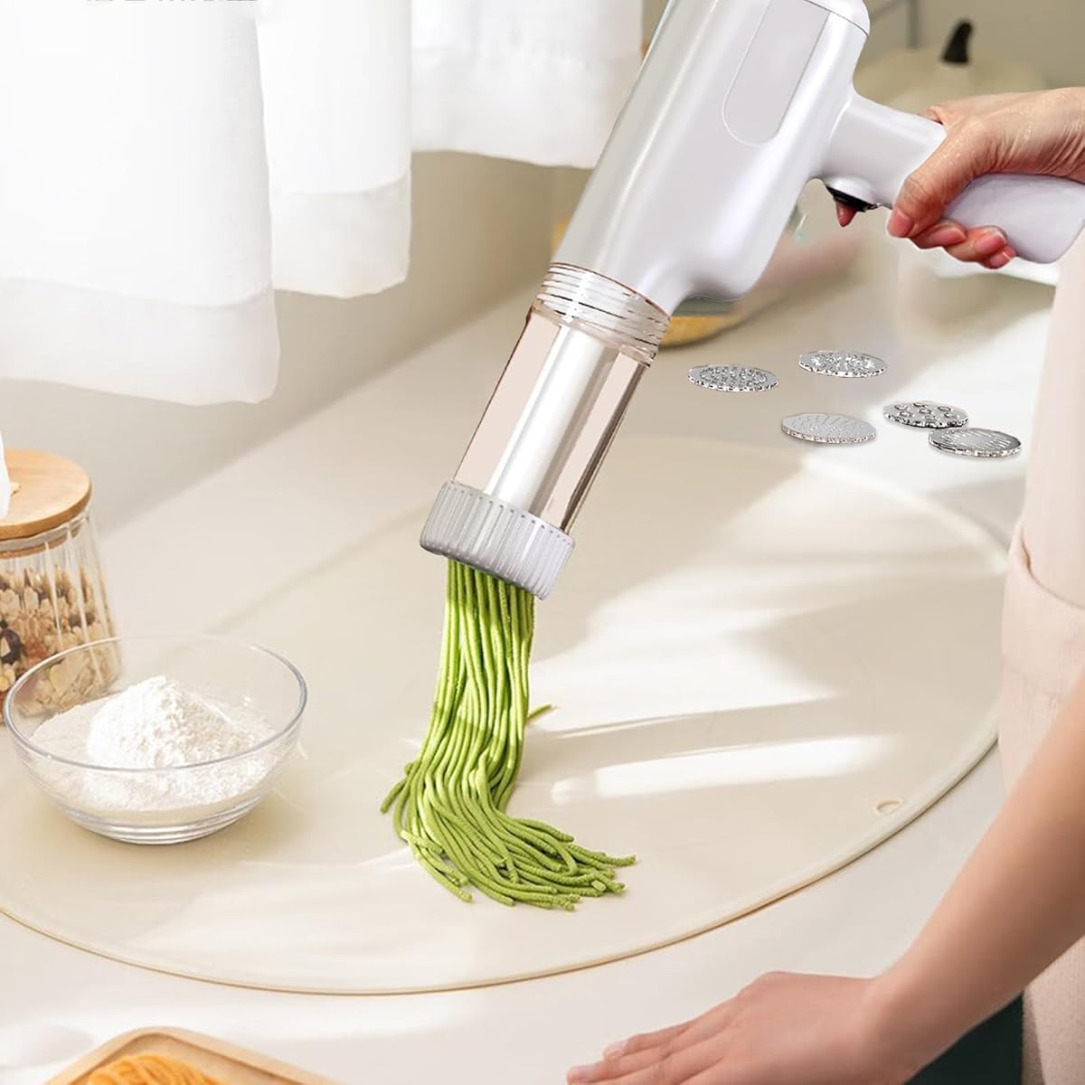 6-in-1 Cordless Electric Noodle Maker