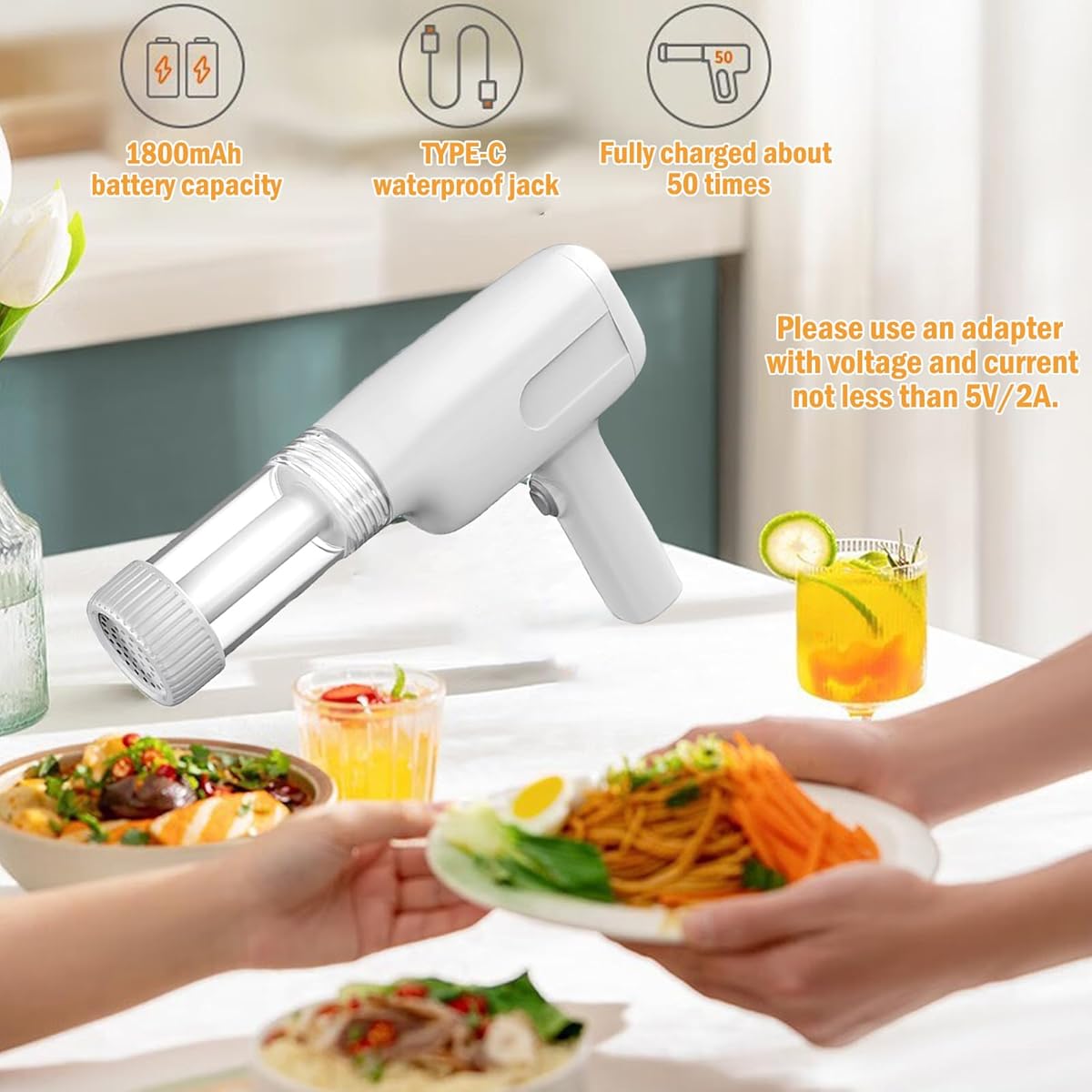 6-in-1 Cordless Electric Noodle Maker
