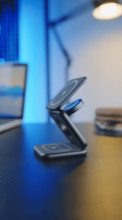 3-in-1 15W Foldable Wireless Charger